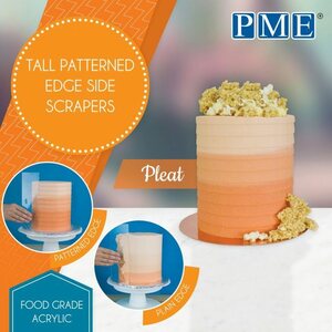 PME kuvioraappa, pleat