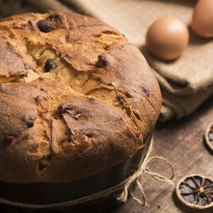 Decora Panettone paperivuoka 18,5 x 6cm 750g 5kpl/pkt