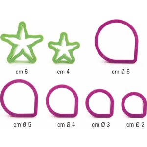 Decora KIT	7	CUTTERS	ROSE