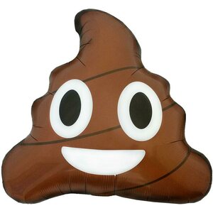 Foliopallo Poop-emoji