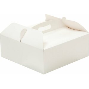 Decora box with handle 31 x 31 x 12 h cm