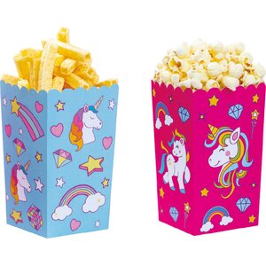 Decora popkornikippo ilmapallot ja tähdet 6 kpl/pkt