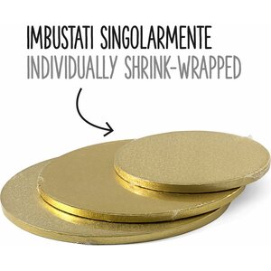 Decora CAKEBOARD GOLD Ø 40 X H 1,2 CM 16 INCH