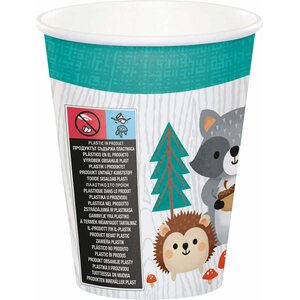 9CUP 12/8CT WILD ONE WOODLAND