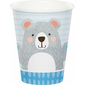 Birthday bear paper cups