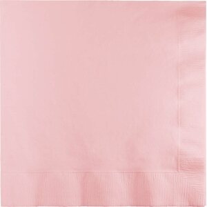 Suuri lautasliina vaaleanpunainen 33 x 33 cm 50 kpl/pkt