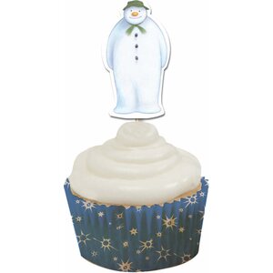 The snowman™ - lumiukko muffinsikoriste 12 kpl/pkt