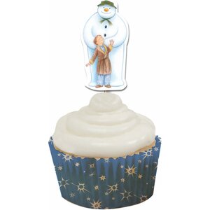 The snowman™ - lumiukko muffinsikoriste 12 kpl/pkt