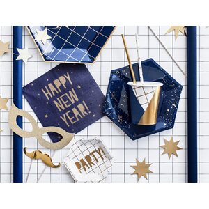 Photo props Let's Celebrate, mix, gold 1pkt/8pc.