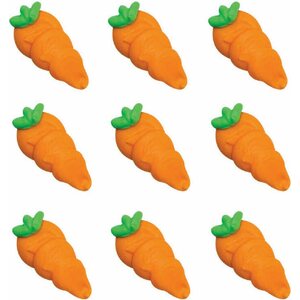 Carrot sugarcraft toppers