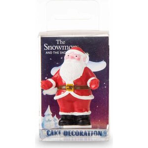 Father christmas resin cake topper