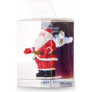 Father christmas resin cake topper