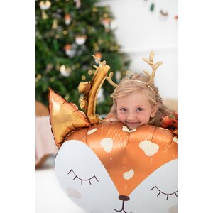 Foil Balloon Deer, 73x64cm, mix