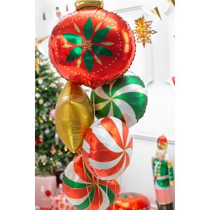 Foil balloon Candy, 35cm, green