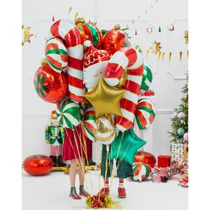 Foil balloon Candy, 35cm, green