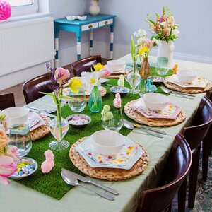 Mix & match grass table runner 1.5 metres