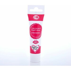 Rainbow Dust progel® pastaväri strawberry