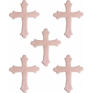 Cross Sugarcraft Toppers Pink