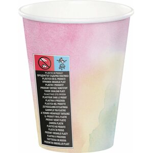 Iridescent Paper Cups