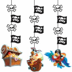 Pirate Treasure Hanging Cutouts