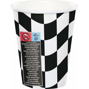 Racing Stripes Paper Cups