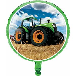 Tractor Time Foil Balloon