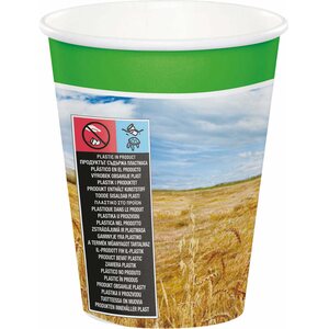 Tractor Time Paper Cups