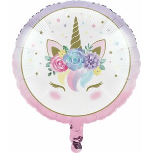 Unicorn Baby Foil Balloon