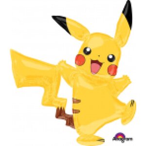 Pokemon Pikachu kävelevä foliopallo