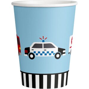 8 Cups On the Road Pattern Paper 250 ml