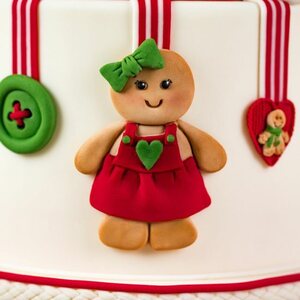 Karen Davies silikonmuotti piparkakkumies