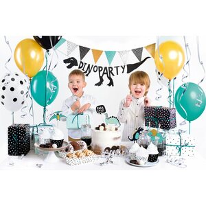 PartyDeco Juhlakoristelusetti Dinosaurus 39 osaa