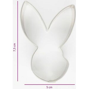 Cookie Cutter Hare Head 7,5 cm