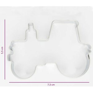 Keksimuotti traktori 7,5 cm