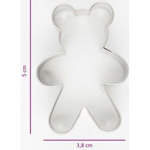 Keksimuotti nalle 5 cm