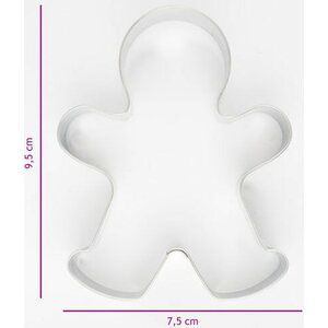 Keksimuotti piparkakkumies 9,5 cm