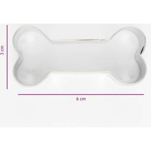 Cookie Cutter Dog Bone 6 cm