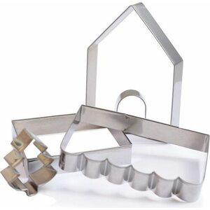 Scrapcooking Piparkakkutalomuottisetti 5 kpl/pkt