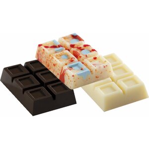 Decora MINI BAR CHOCOLATE MOULD 42 X 28 X 9 H MM 200 X 120 X 22 MM