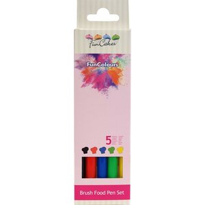 FunCakes funcolours maalisivellinpaketti 5 eri väriä