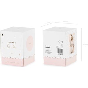 Sash Mom to be, pale pink, 75 cm