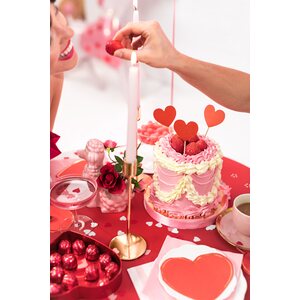 Confetti Hearts, 1,6x1,6 cm, white, 15g: