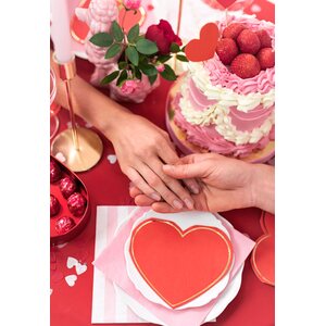 Confetti Hearts, 1,6x1,6 cm, white, 15g: