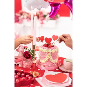 Confetti Hearts, 1,6x1,6 cm, white, 15g: