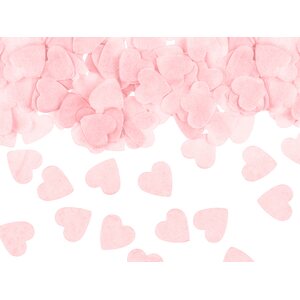 Pöytäkonfetti sydän vaaleanpunainen 1,6 x 1,6 cm 15 g