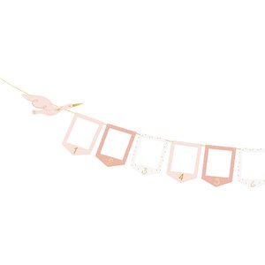 Photo frame garland - Stork, 10.5x15 cm, mix