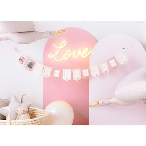 Photo frame garland - Stork, 10.5x15 cm, mix