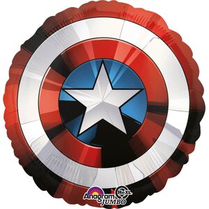 Marvel Avengers Captain America kilpi muotofoliopallo 71 x 71 cm