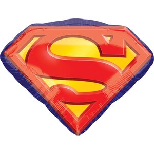 Superman muotofoliopallo 66 cm x 50 cm