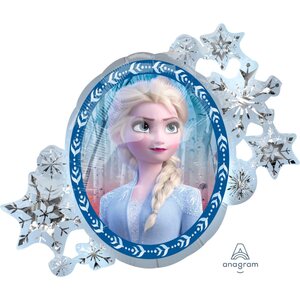 SuperShape Frozen 2 Foil Balloon P38 packaged 76 cm x 66 cm